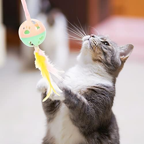 Ipetboom צעצועים חתולים צעצועים לחתול צעצועים חתולים צעצוע חתול צעצוע חתול עמיד ללבוש חתול עמיד בפני חתול