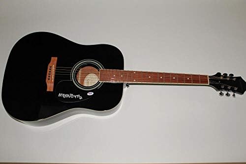 מייק דאוטי חתם על חתימה גיבסון אפיפון גיטרה אקוסטית נשמה שיעול