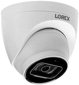 Lorex Technology N4K2-84WD 8 ערוץ 4K פיוז'ן NVR מערכת עם ארבע מצלמות כיפת 4K IP עם האזנה לאודיו,