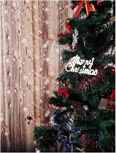 פיוון 5 על 7 רגל רקע חג המולד עץ פתית שלג רקע חג המולד מסיבת מתנות אבזרי תינוק חיות מחמד דיוקנאות תא אקס-אקס-2661