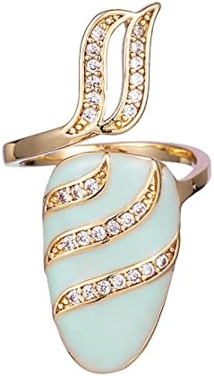 2023 חדש נשים של טבעת אופנה משובץ זירקון טבעת אישיות נשים של טבעת תכשיטי אירוסין טבעת גודל 12 טבעות