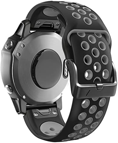 Dzhtus Sport Silicone Watch Straps צמיד שחרור מהיר עבור Garmin Fenix ​​6x 6 Pro 5x 5 Plus 3HR 935 945 צמיד