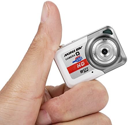 Mewmewcat מצלמה דיגיטלית x6 נייד Ultra mini מצלמה דיגיטלית מיני DV תמיכה בכרטיס TF 32GB עם MIC