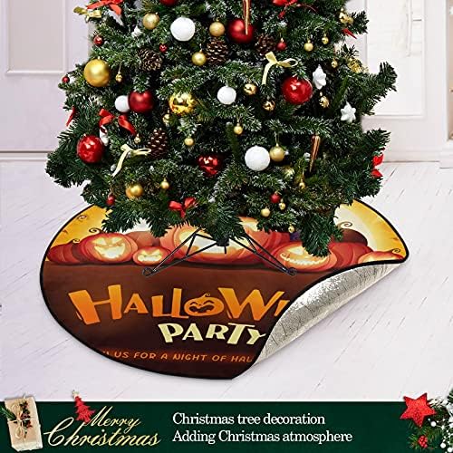 מחצלת עץ עץ עץ עץ עץ חג המולד של עץ חג המולד של ג'ומביל ליל כל הקדושים, 28.3 אינץ '