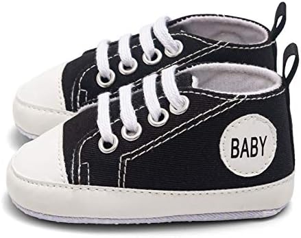 נעלי תינוקות eoailr, 0-18 חודשים תינוקות תינוקות בנות נעלי ספורט קריקטורה סולית רכה נעלי הליכה ראשונות