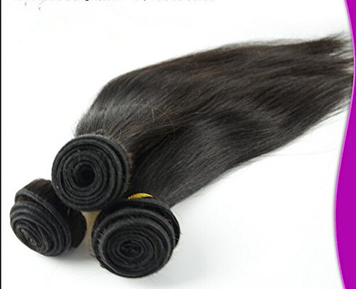 זול 8א משלוח חלק תחרה סגר עם חבילות ישר ברזילאי לא מעובד שיער צרור עסקות 3 חבילות וסגירה טבעי
