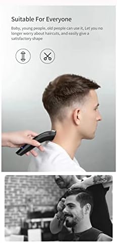 חשמלי שיער קליפר לגברים נטענת מקצועי שיער גוזם שיער מכונת חיתוך למבוגרים תער