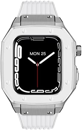 Hepup for Apple Watch Series 44 ממ נשים סגסוגת סגסוגת מארז 45 ממ 42 ממ מסגרת מתכת שינוי אביזרי ערכת ערכת Iwatch