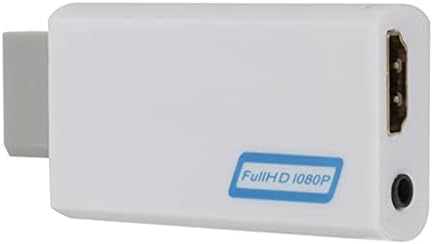 Houkai Wii לממיר מלא של 1080p Wii 2 3.5 ממ שמע עבור תצוגת צג HDTV למחשב ל- AdapterR
