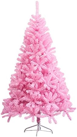 עץ חג המולד המלאכותי של טופיל ורוד, 5ft פרימיום לא מנותק עץ מלא עם עץ מלא עם מעמד מתכת, הרכבה
