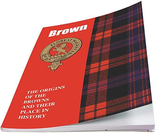 אני Luv Ltd Brown Ancestry חוברת אבות היסטוריה קצרה של מקורות השבט הסקוטי