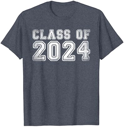 בכיר 2024 כיתה של 2024 קשישים סיום 2024 בכיר 24 חולצה