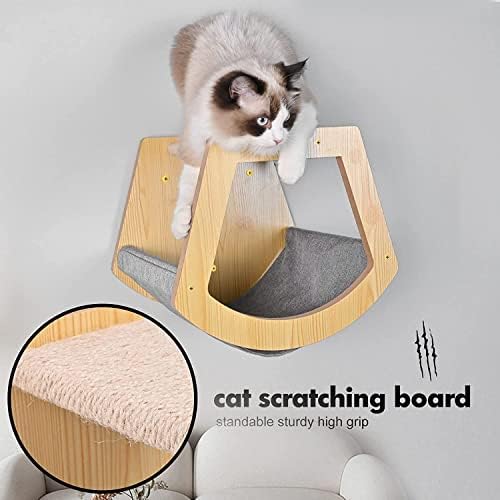 חתול מיטת קיר רכוב, עץ חתול ריהוט, חתול של בית, חתולים מוט, חתול עץ, חתול מדפים