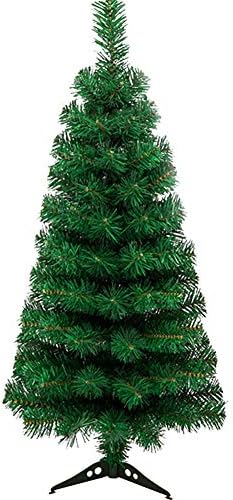 עץ חג מולד מלאכותי של צירים פרימיום, עץ השולחן חג המולד מיני עץ אורן חג המולד עם עמדת פלסטיק מושלמת לקישוט