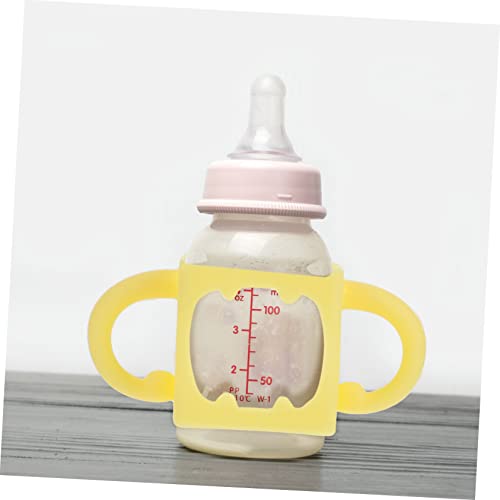 טויוויאן 1 pc ידית סיליקון מחזיק בקבוק תינוקות סיליקון בקבוק תינוקות יילוד בקבוקי תינוקות בקבוקי תינוק