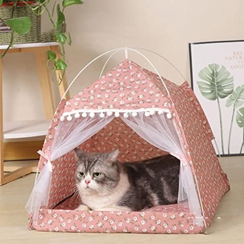 חיות מחמד אוהל מיטת חתול בית מפנק מוצרים עבור אביזרים לחיות מחמד קומפי מרגיע חתול מיטות לכלבים קטנים
