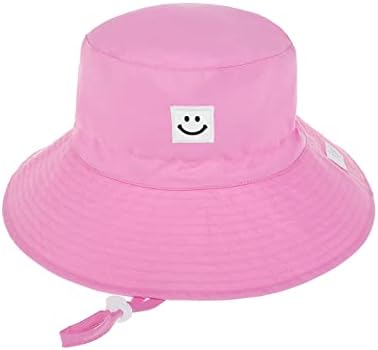 כובע שמש כובע כובע כובע פעוט חוף קיץ חיוך קיץ כובעי כובעי 50+ לתינוקת ילד