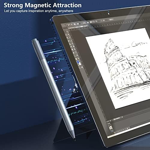 עט פני השטח, Surface Pro Stylus Pen for Surface Pro 8/x/7/6/5/4/3/Surface 3/Go/Go 2/Go 3/Book/מחשב
