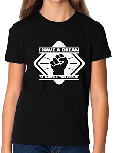 Vizor Martin Luther King Jr נוער חולצות טיס יש לי חלום להתנגד