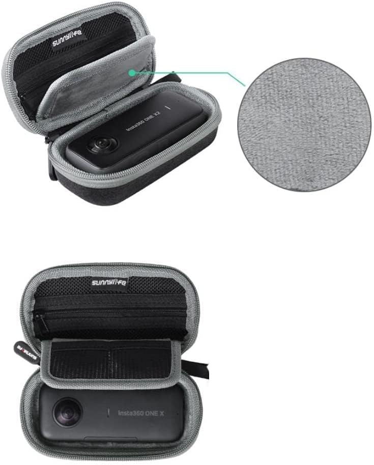 תיק נשיאה נייד עם תיק אחסון רצועה לאינסטא360 על 3 / אחד על 2 תיק מצלמה כיסוי עמיד הלם פעולה אביזרי מצלמה