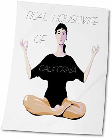 3drose הפלורן הומור - עקרת בית אמיתית מקליפורניה - מגבות