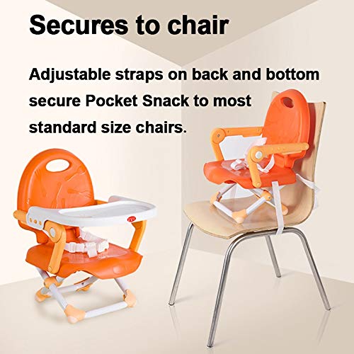 אגוז מתכוונן תינוק כיסא ופעוטות אוכל כיסא כיס חטיף בוסטרים מושב עם מגש כיסא עבור סיעוד