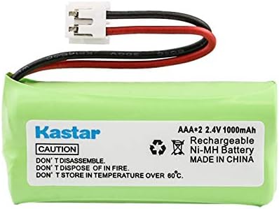 Kastar 2-Pack aaax2 2.4V EH 1000mah ni-MH סוללה נטענת ל- BT184342 BT284342 BT18433 BT28433 BT-1011 BT-1022 BT-1031