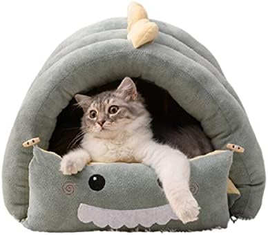 עצמי התחממות חתול מיטה-יפה דפוס נייד לחיות מחמד חתול מיטת עבור קטן בינוני חתלתול כלב חתול מיטה