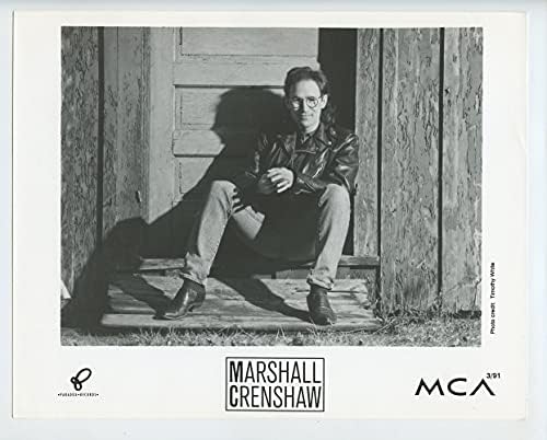 Marshall Crenshaw Photo Vintage מקורי 1991 MCA Records קידום פרסום