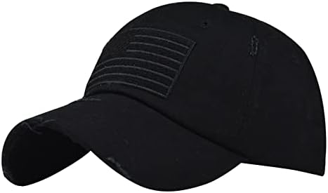 בייסבול כובע גברים נשים אמריקאי דגל בציר שטף רגיל שמש כובע מתכוונן נמוך פרופיל כותנה נהג משאית אבא כובע