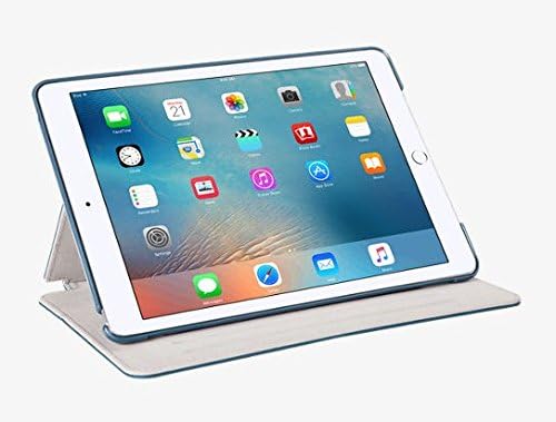Verizon OEM כחול פוליו קרה הגנה דקה עם מארז לשוניות מגנטיות עבור Apple iPad Pro 9.7