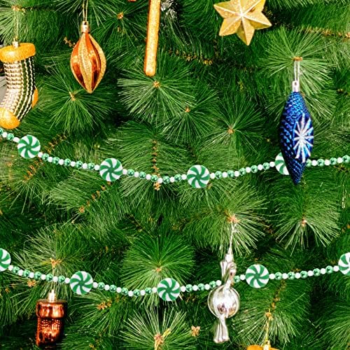 בית חג מערב חג המולד חרוז תליון גדול תליון אקרילי עץ קישוט עץ זר, קישוטים בסגנון ממתקים קישוטים לקישוט