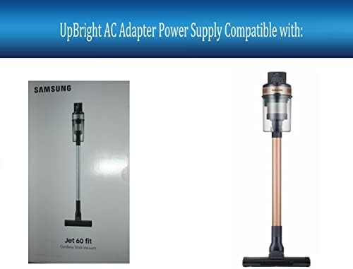 מתאם Upbright 25.85V AC/DC תואם ל- Samsung Jet 60 FIT VS15A6031N5AA VS15A6032R7AA ואקום מקל אלחוטי 21.9V סוללת