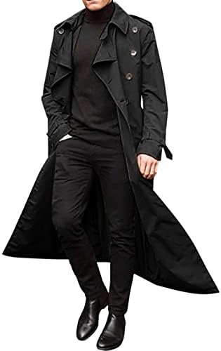 מעילי ומעילים של ימוסרה גברים בתוספת גודל יוקרה מעיל תעלה באורך מלא מעילי אופנה חורפית של מעיל צמר צמר