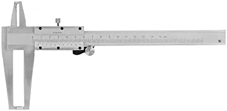 פלדת פחמן של קוול קליבר בתוך חריץ vernier Caliper Micrometer Micrometer Sture Struce כלי מדידה 9-150 ממ