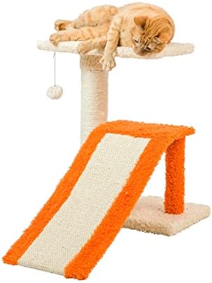 איירומרק ארמרקט דגם 2101 גרדן חתול עץ אמיתי דו מפלסי, בז ' / כתום