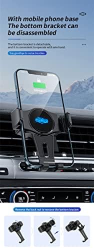 מטען אלחוטי לרכב סוגר טלפון סלולרי אינדוקציה אוטומטית אינדוקציה חשמלית מסגרת ניווט מסגרת רכב