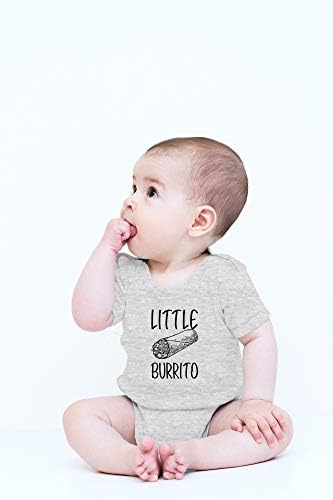 CBTWEAR BURRITO קטן - מתנה חובב אוכל מצחיק - תינוק חמוד מקשה אחת בגד גוף לתינוק