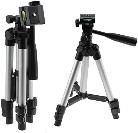 חצובה אלומיניום קל משקל של Navitech תואמת את המצלמה הדיגיטלית של Nikon CoolPix P900