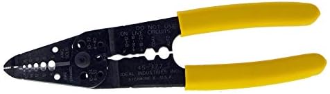 חשמלי אידיאלי 45-777 7-in-1 חשפנית-כלי חיתוך כבלים לחוט תקוע, מוצק, NM, U.F. חוּט