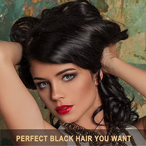 שמפו צבע שיער שחור טנגלונג לשיער אפור, שמפו לשיער שחור קוקוס מוקרו, כיסוי אפור , מרכיבים צמחיים וללא