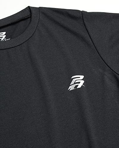 חולצת טריקו אתלטית של ספורטאי ספורטאי-2 חבילות ביצועים פעילים ספורט ספורט יבש