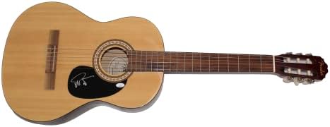 טריי אנסטסיו חתם על חתימה בגודל מלא פנדר גיטרה אקוסטית ב/ ג 'יימס ספנס אימות ג' יי. אס. איי