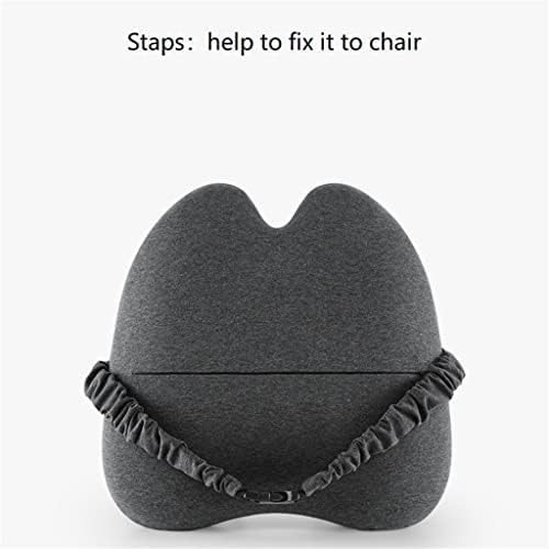 Syftgmz Comfort Back תמיכה בתמיכה המותנית בקצף זיכרון כיסא משרד ריבאונד איטי תמיכה טובה עם רצועות