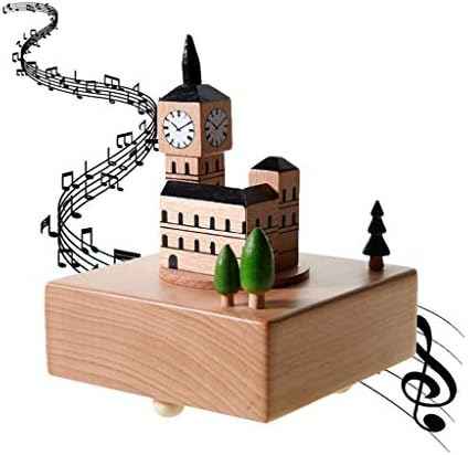 N/A Box מוזיקלי קופסת מוזיקת ​​עץ חכמה כמתנת יום הולדת לחברים וילדים מאוהבים