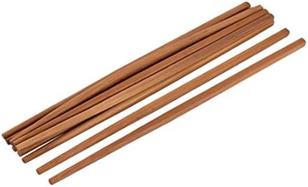 Ruilogod Chinoiserie Bamboo Award Service Service Whupsticks 10 זוגות חום (מזהה: F87 53e B15 4BB 9F8
