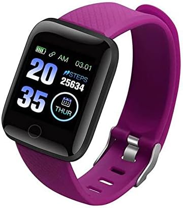 שעון חכם, Call ו- SMS תזכורות Smartwatch עם דופק, חמצן דם ולחץ, ניטור שינה, כושר בריאותי עמיד למים