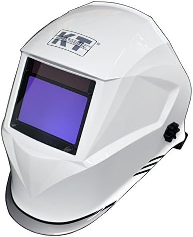 תעשיות K-T 4-1078 סדרת עילית קריר לבן קסדת ריתוך חשיכה אוטומטית