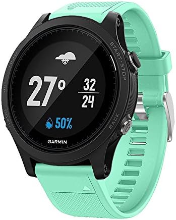Senter Soft Silicone Sport להקות תואמות ל- Garmin Forerunner 935 Smart Watch