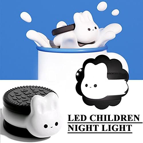 יקסון חמוד תינוק לילה אור ניתן לעמעום טעינה מנורת חדר שינה מנורת לילה טיפול ידידותי לעור מ 5 ק1